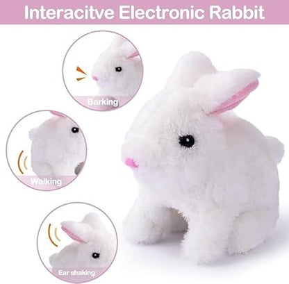 Hopping Walking Rabbit  Bunny Toy with Sounds